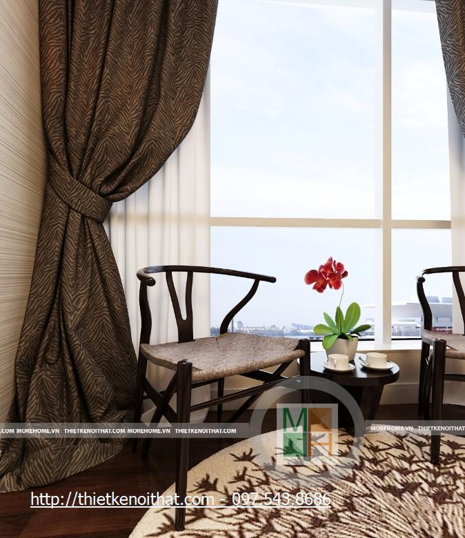 Thiết kế nội thất chung cư cao cấp KeangNam - Nhà Anh Trường